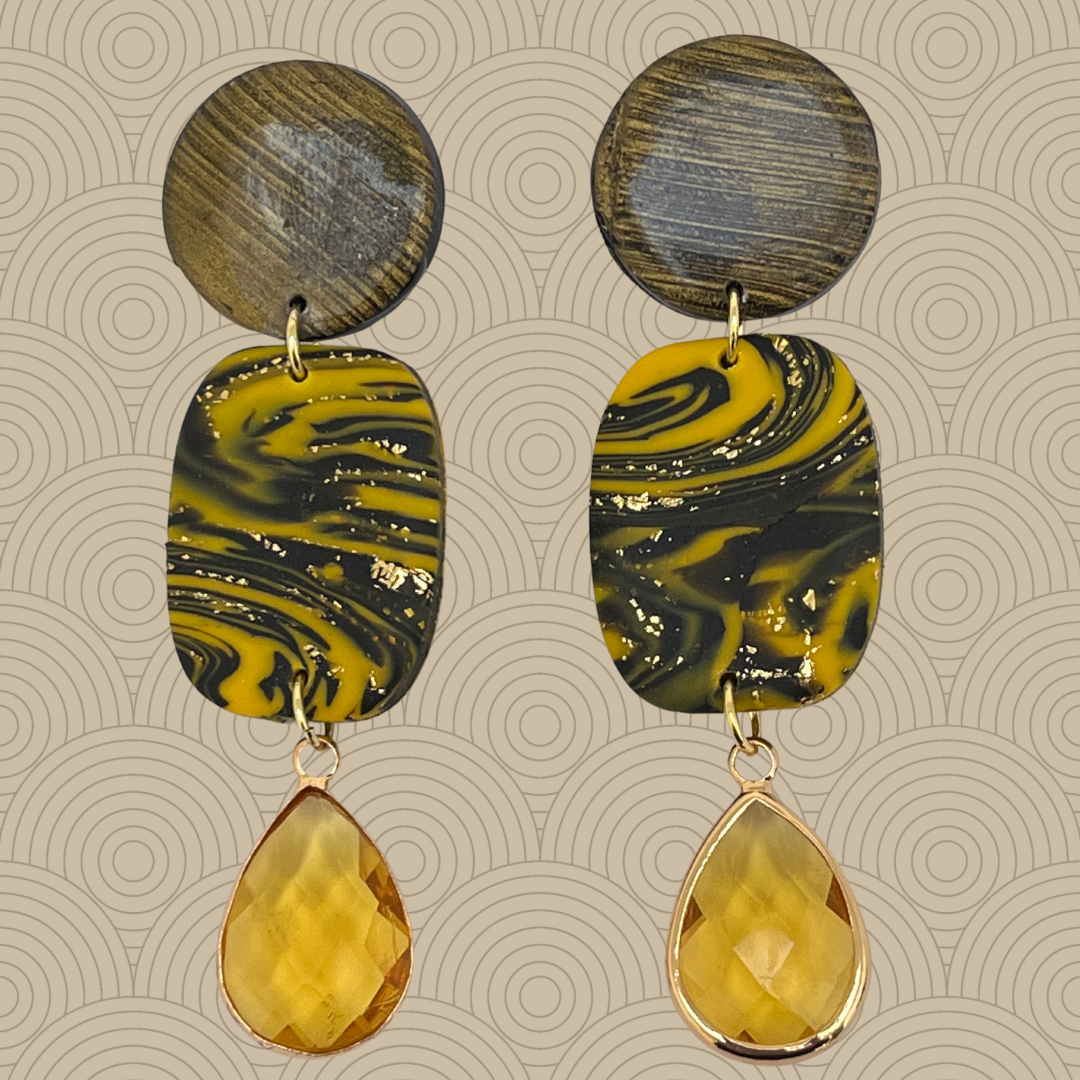 Aros primavera amarillos