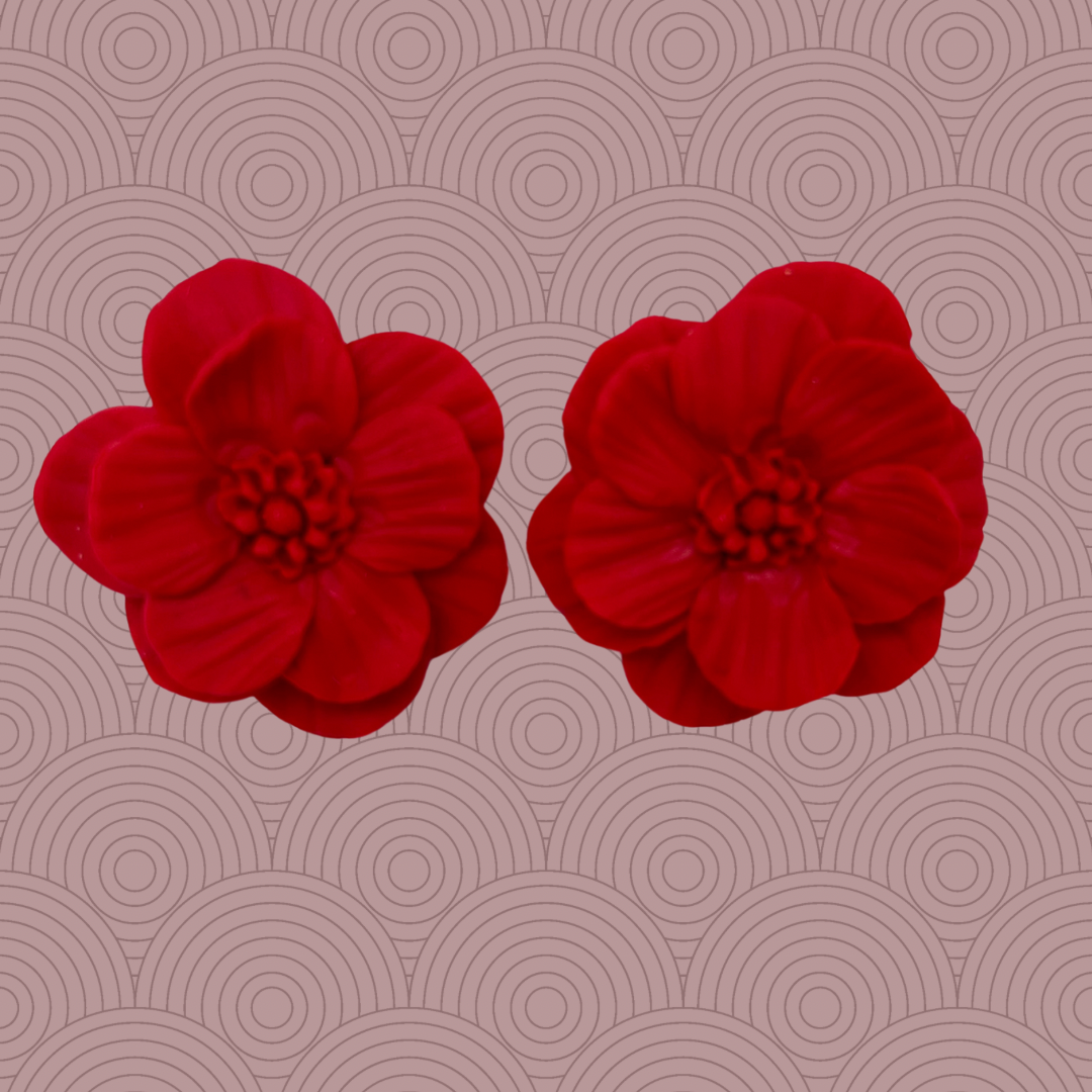 Aros Rosa rojos
