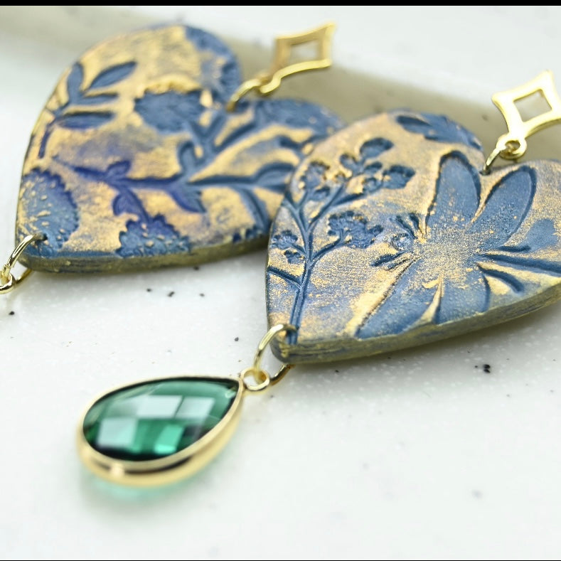 Aros de Corazón grandes