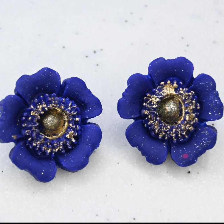 Aros flor de Amapolas
