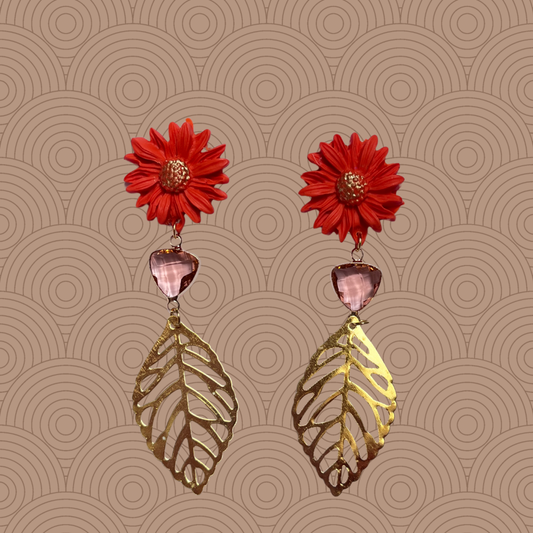 Aros margarita hoja largos