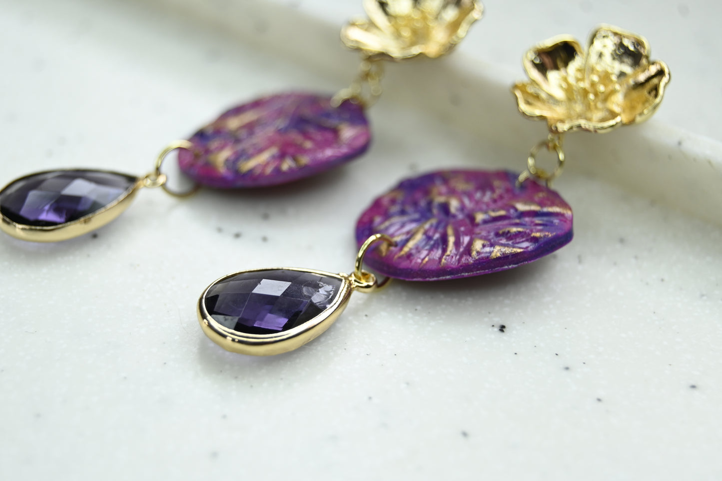 Aros Libélula Cristal