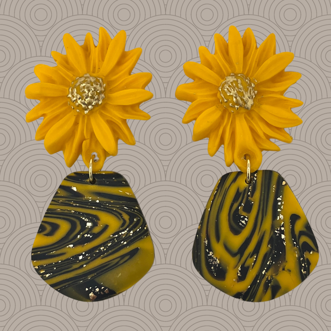 Aros primavera amarillos