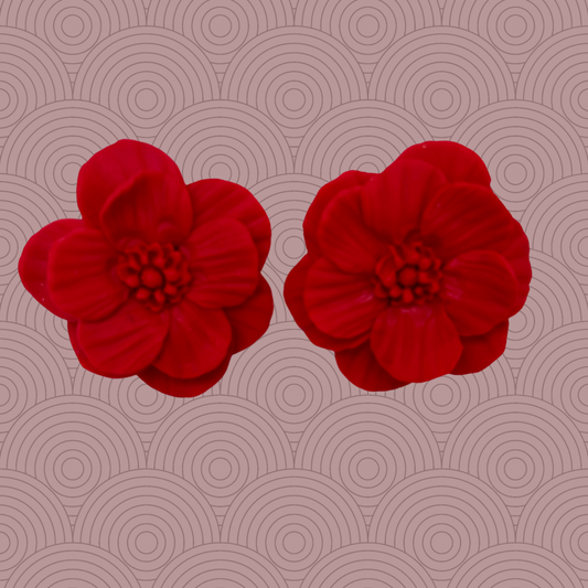 Aros Rosa  rojos